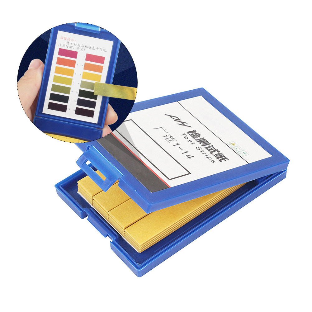 Ph Strip Test - 80 قطعة من ورق اختبار درجة