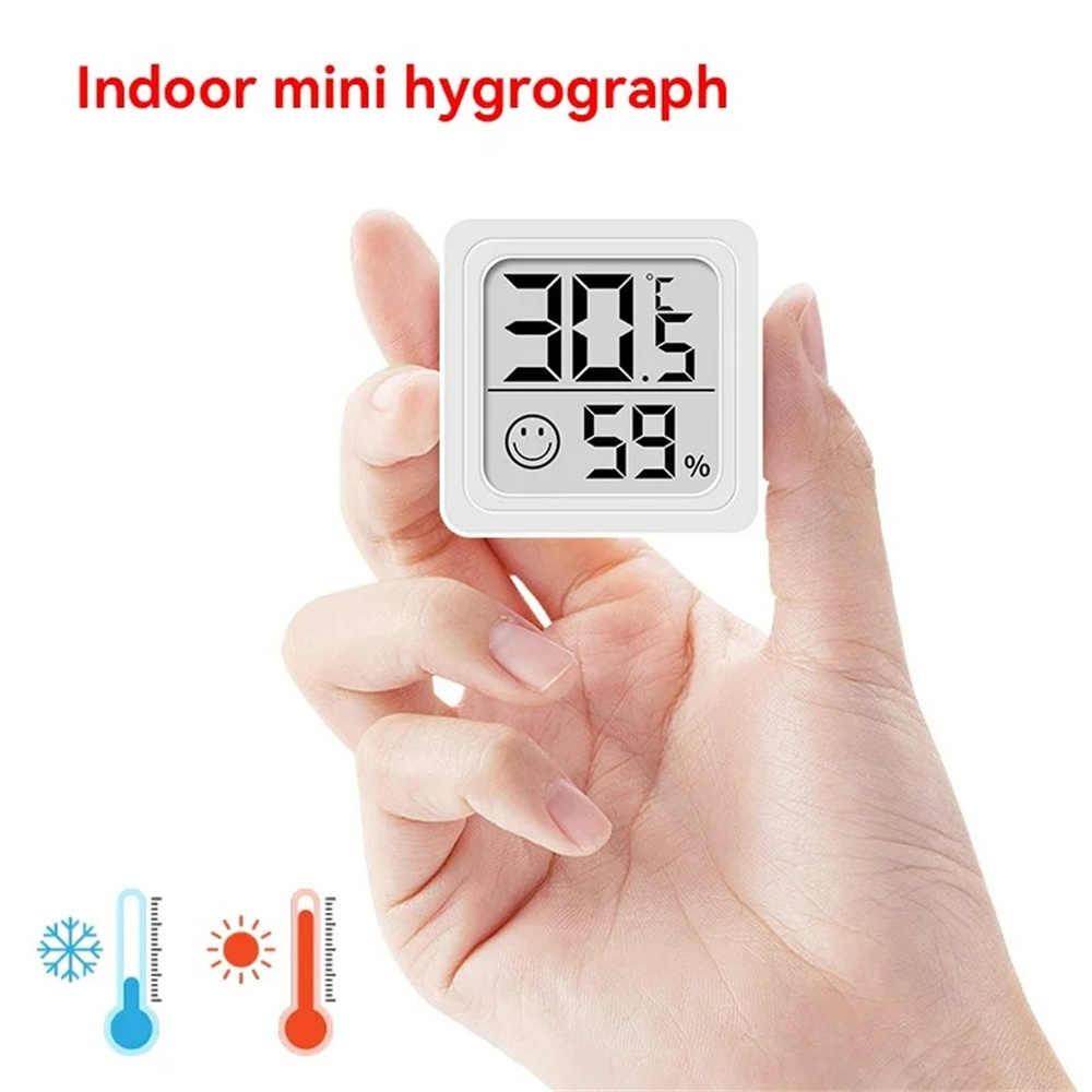 المحمولة LCD ميزان الحرارة الر - مراجعة Weather Station Indoor وسعره