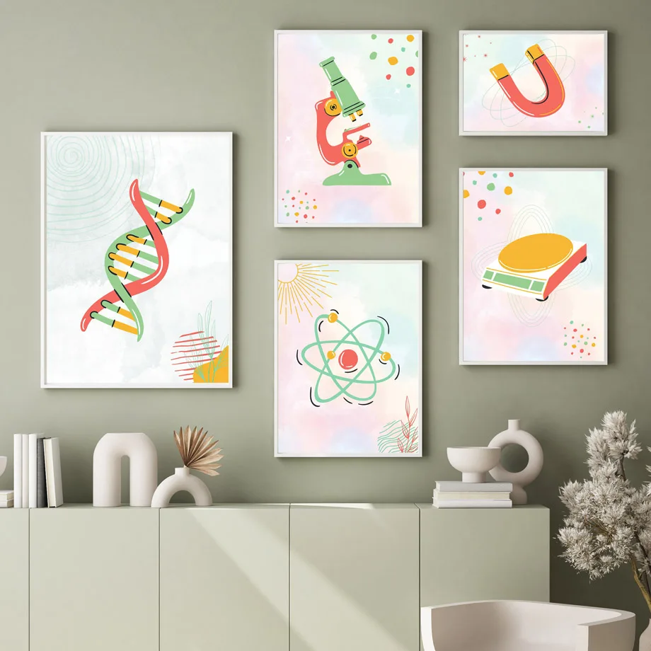 لوحة قماشية بدون إطار، طباعة ف - مراجعة Science Nursery وسعره