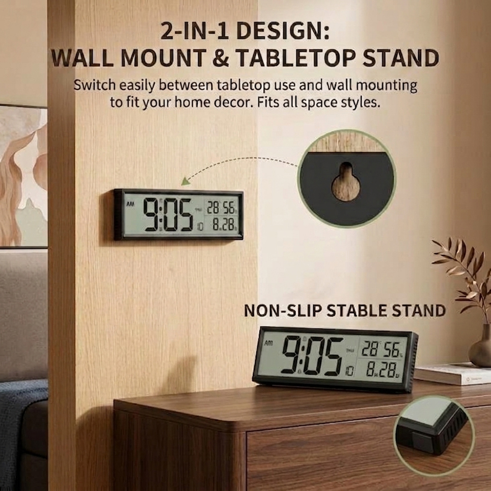 ساعة منبه رقمية مع مؤشر للحرار - مراجعة Weather Station Indoor وسعره