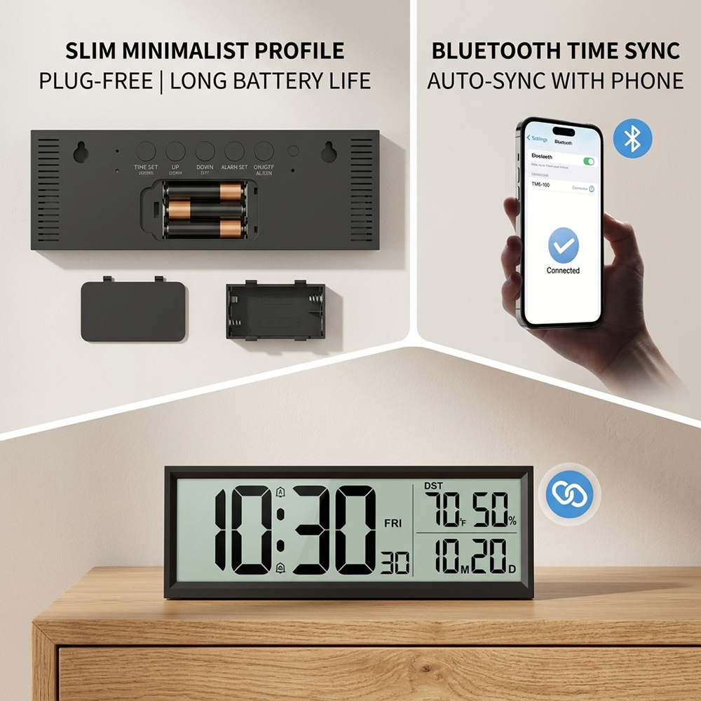 ساعة منبه رقمية مع مؤشر للحرار - مراجعة Weather Station Indoor وسعره